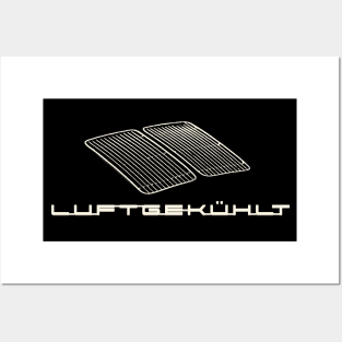 Luftgekuhlt 356 by © Buck Tee Originals Posters and Art